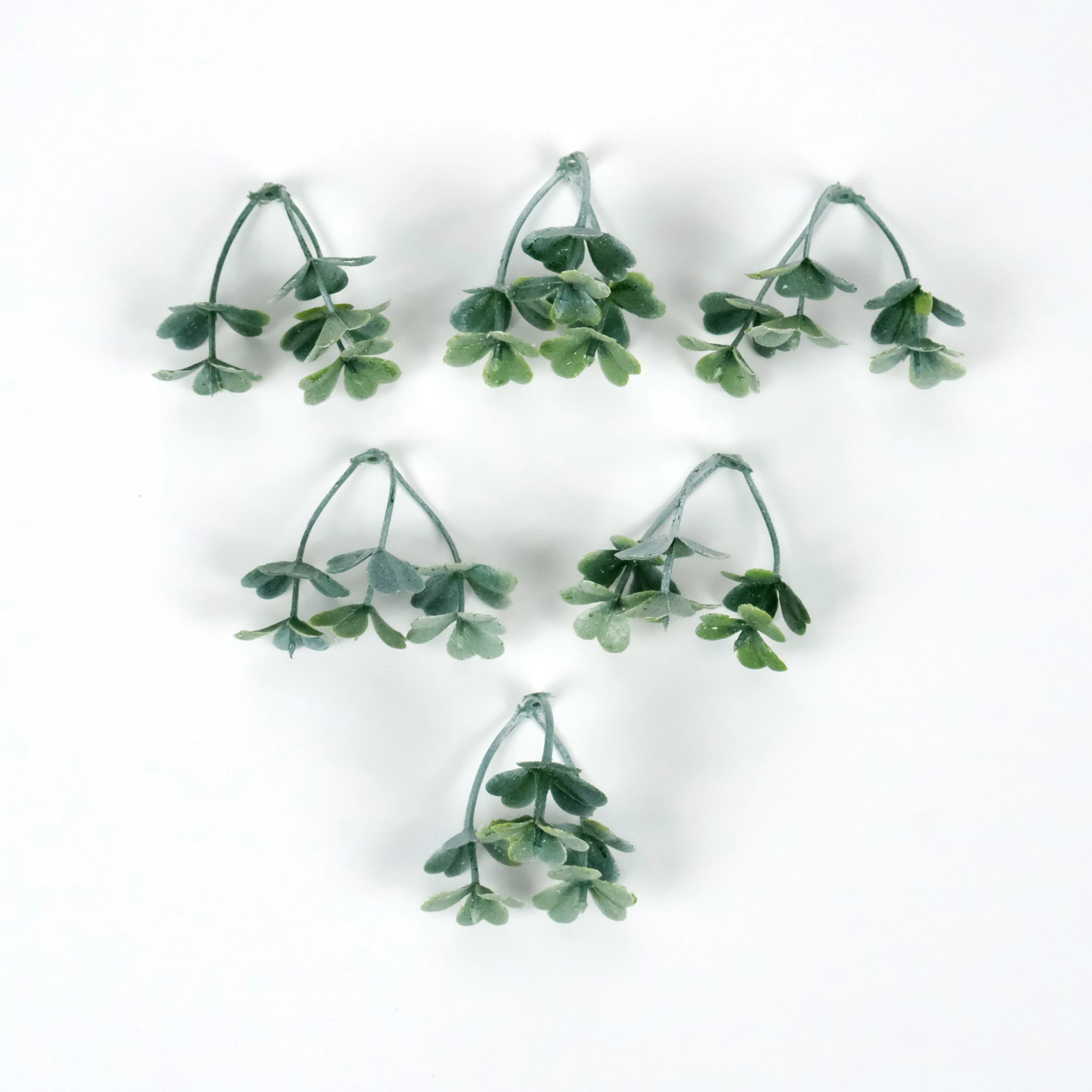 10/100PCS Artificial Flora Accessories - Plastic Dusty Flower Filler Wax Clover - DIY Ornament Corsage Hairclip Decor Accessory