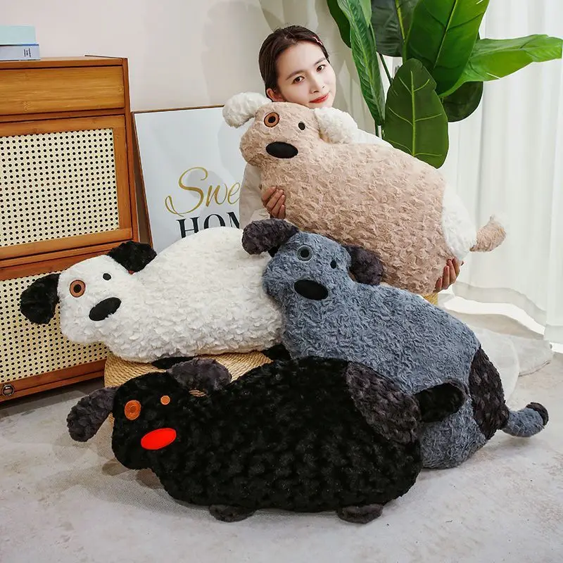 

Cute Big Nosed Dog Pillow Plush Toy For Sleeping On The Bed Long And Prone Dog Head Pillow Sofa Cushion