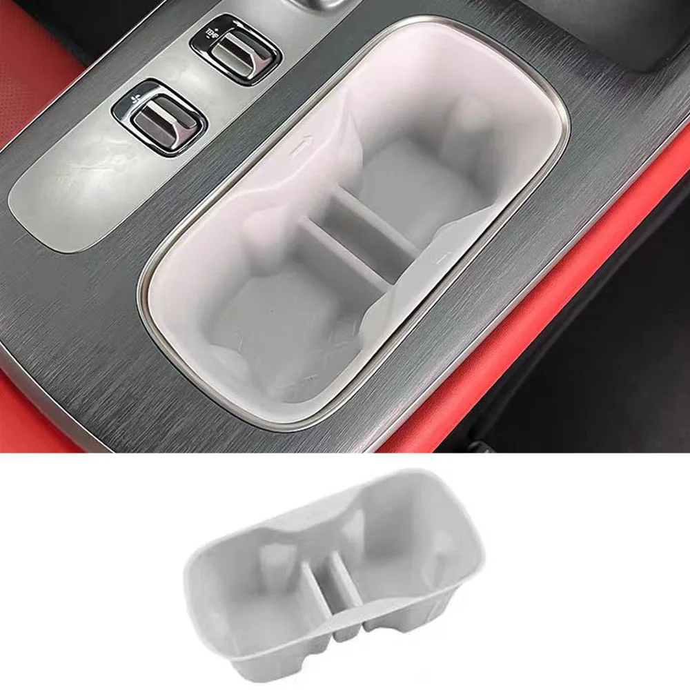 

Для Xiaomi SU7 2025 2026 Автомобильный TPE с центральным управлением, коврик для чашки воды, крышка с пазом для чашки воды, силиконовые аксессуары для интерьера, модификация