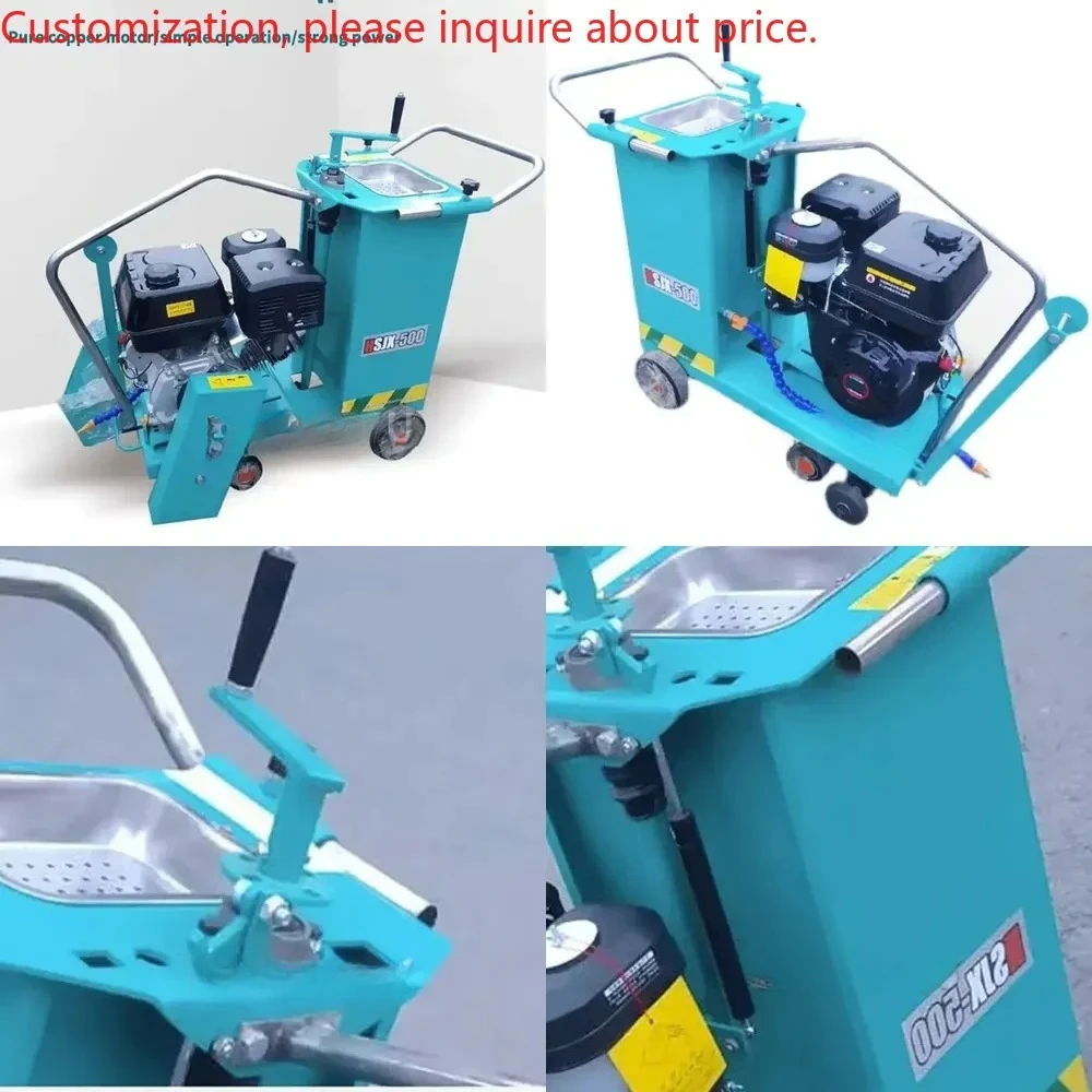 

Hot saleConcrete Road Cutting Machine Hand-Push Cement Floor Slotting Machine Concrete Road Grooving Slitting Cutter