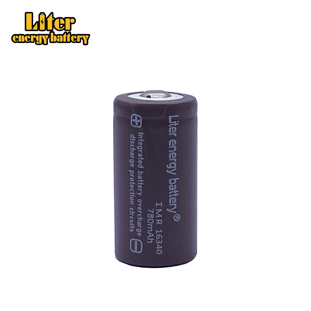 Litrowa bateria energetyczna RCR 123 16340 780mAh 3.7V akumulator litowo-jonowy baterie litowe z pakietem detalicznym