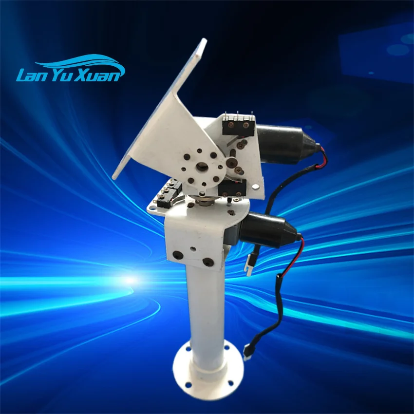 DC dual-axis pan-tilt Solar tracking Monitoring Robot heavy load and high torque all-metal X axis Y axis