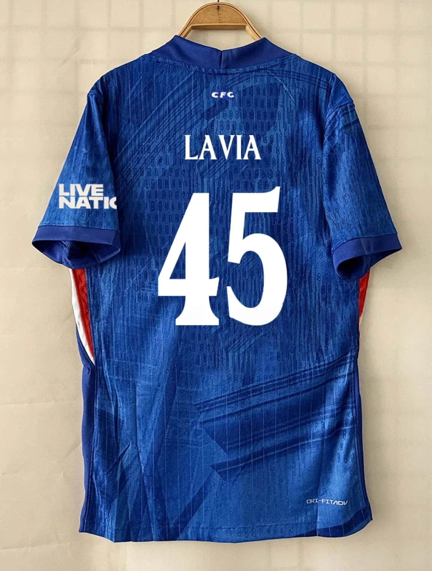 Maillot Chelsea n° 25_26 Palmer n° 10 Enzo Cesar No 8 Donetto De La Padre Maillot domicile, sportif et décontracté pour hommes et femmes