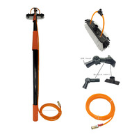 Solar Panel Cleaning Aluminum Telescopic Pole with Water Fed Brush for Window Cleaning