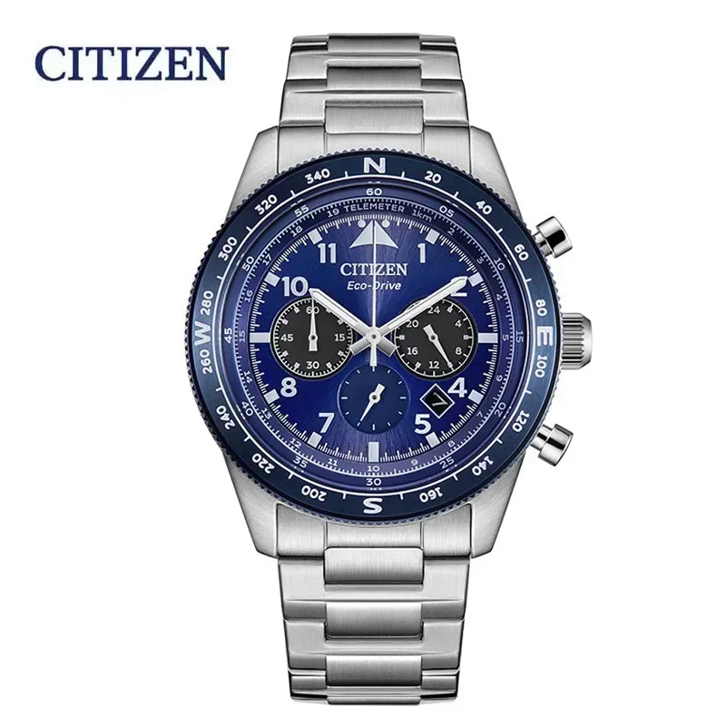 CITIZEN-Relógio Automático Masculino Multifuncional, Relógios Esportivos Quartz de Luxo, à Prova de Choque, Calendário Luminoso, Data, Casual, Brand