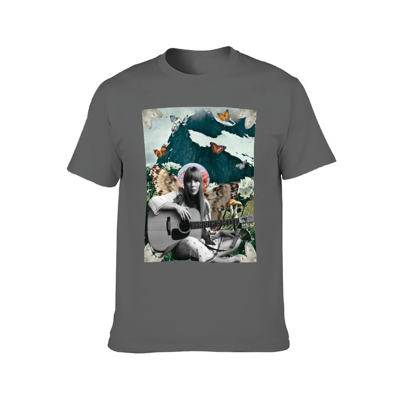 تي شيرت جوني ميتشل تي شيرت مطبوع للرجال تي شيرت صيفي