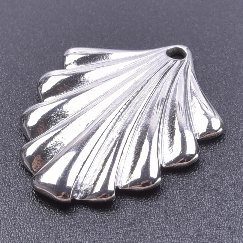 6 pièces/lot accessoires de mer coquille conque serpent pendentif breloques en acier inoxydable pour la fabrication de bijoux en vrac collier à faire soi-même boucles d'oreilles matériel