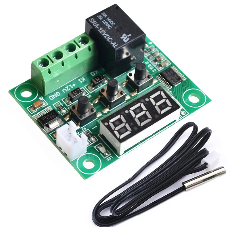 12V Digital Temp Thermostat Temperature Controller Sensor Relay Switch -50-110C W1209