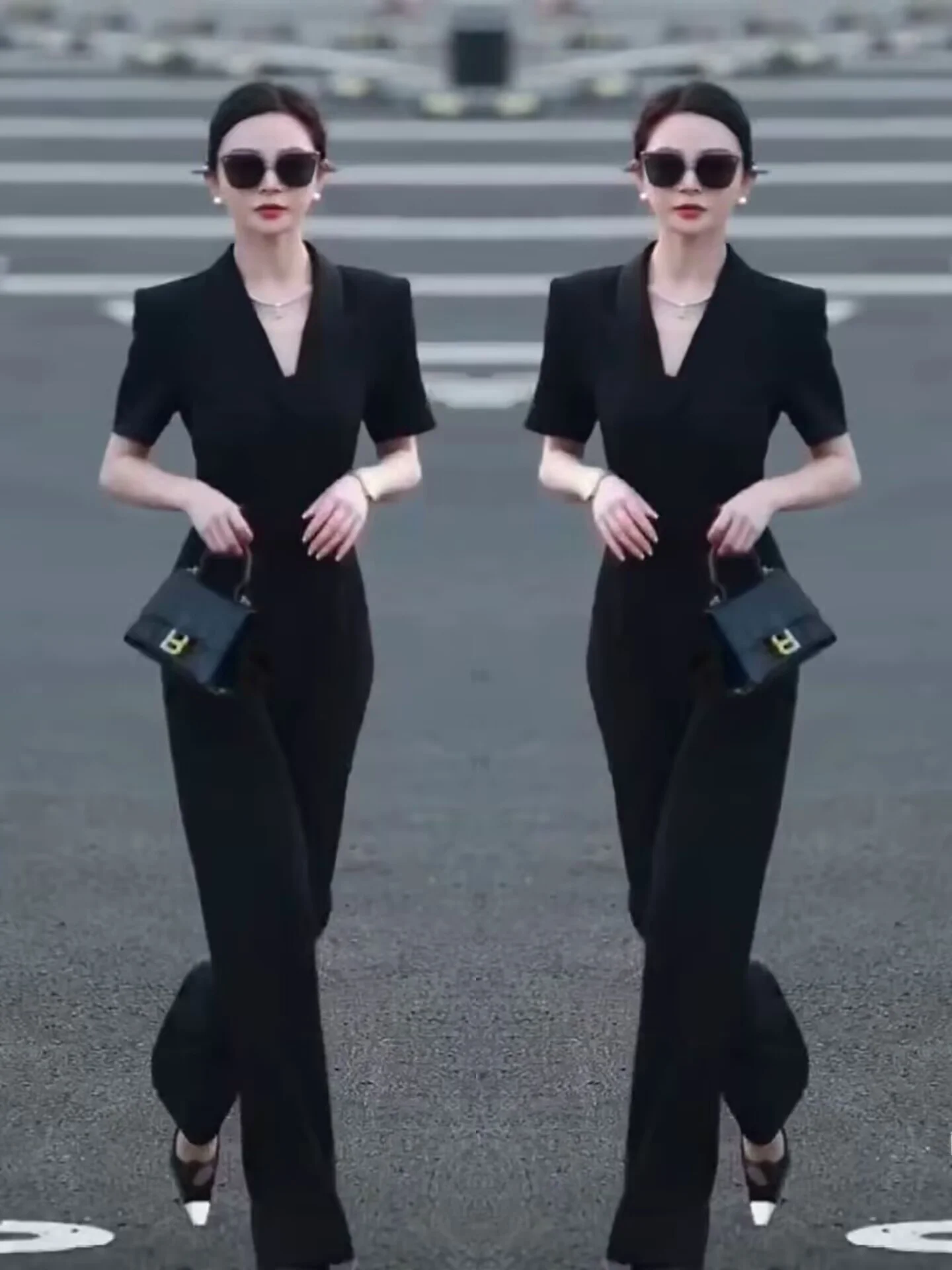 

Женский модный летний комбинезон с высокой талией и прямыми штанинами, цельный костюм с эффектом похудения