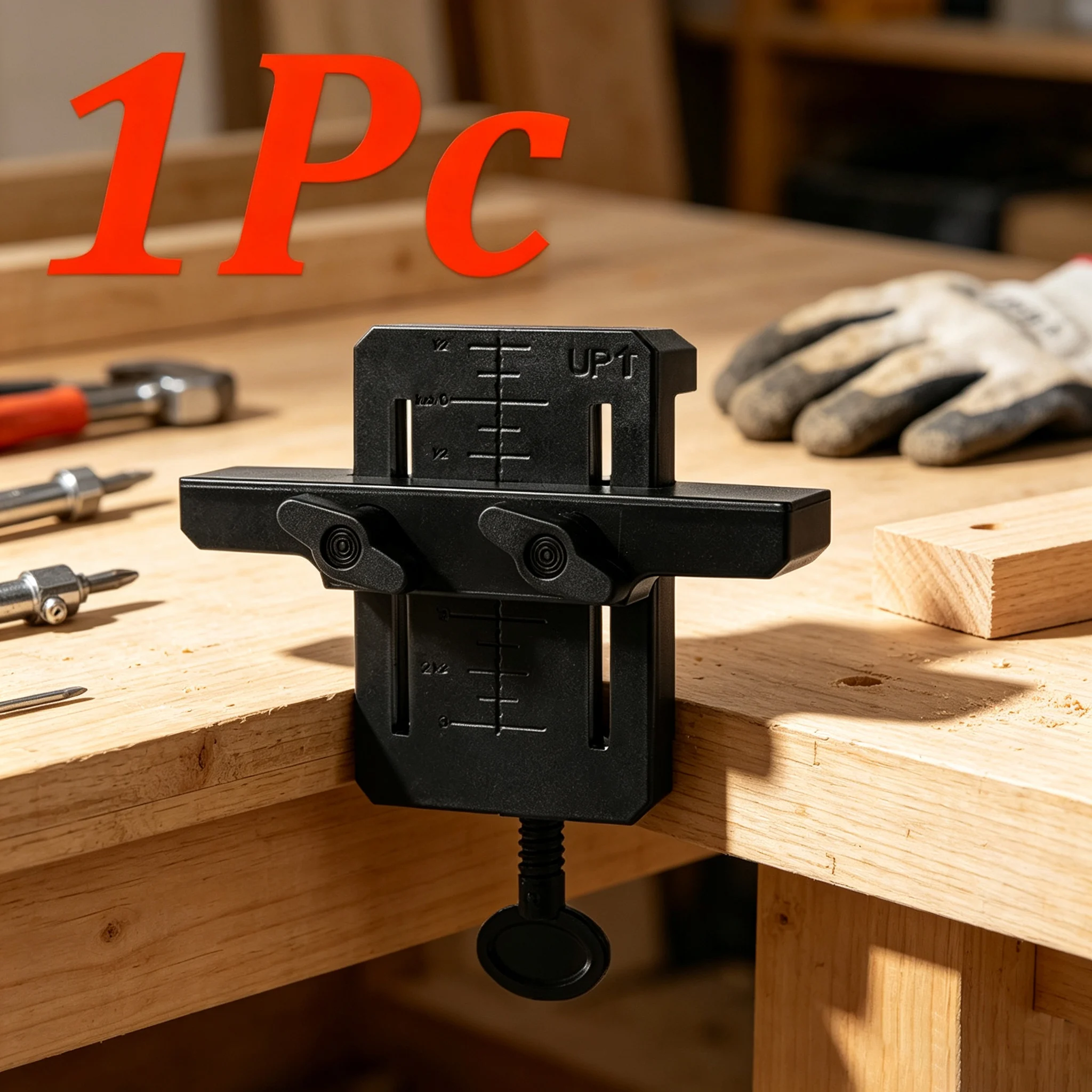 1‑4Pcs Cabinet Door Mounting Jig, Multi‑Functional Woodworking Cabinet Frame Clamp, Cabinet Door Installation Locator Tool