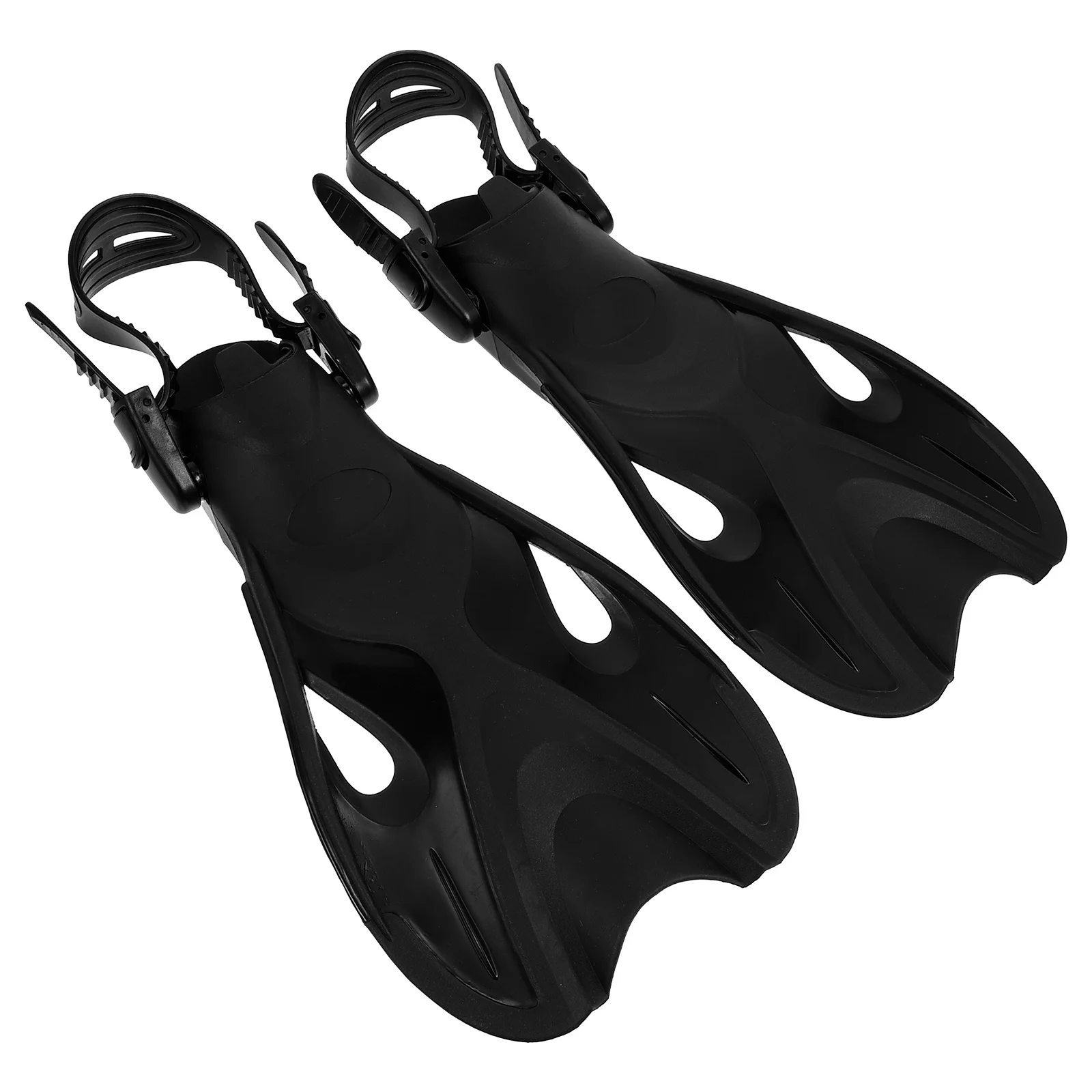 

's Swimming Training Frog Shoes Fins Diving Flippers for Black Snorkel Travel