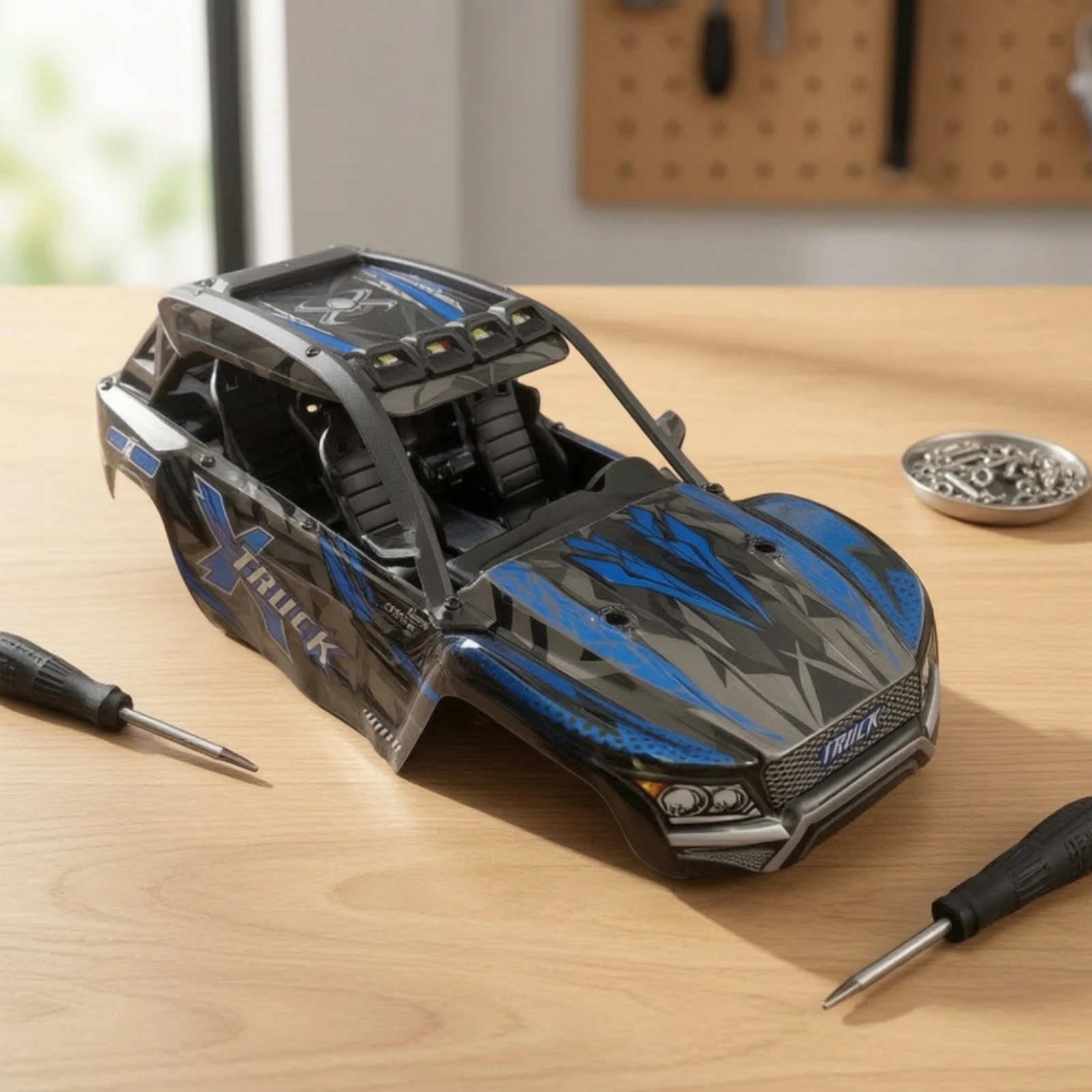 RC Truck Body Shell with Roll - Body Shell Rc ulasan dan harga