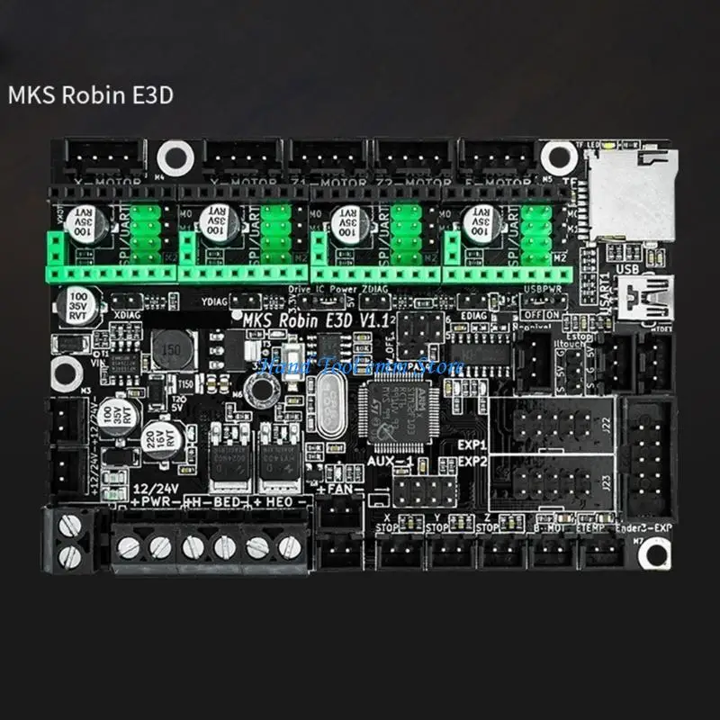 

Плата управления H37F MKS Robin для замены материнской платы 3D-принтера Ender3 CR10