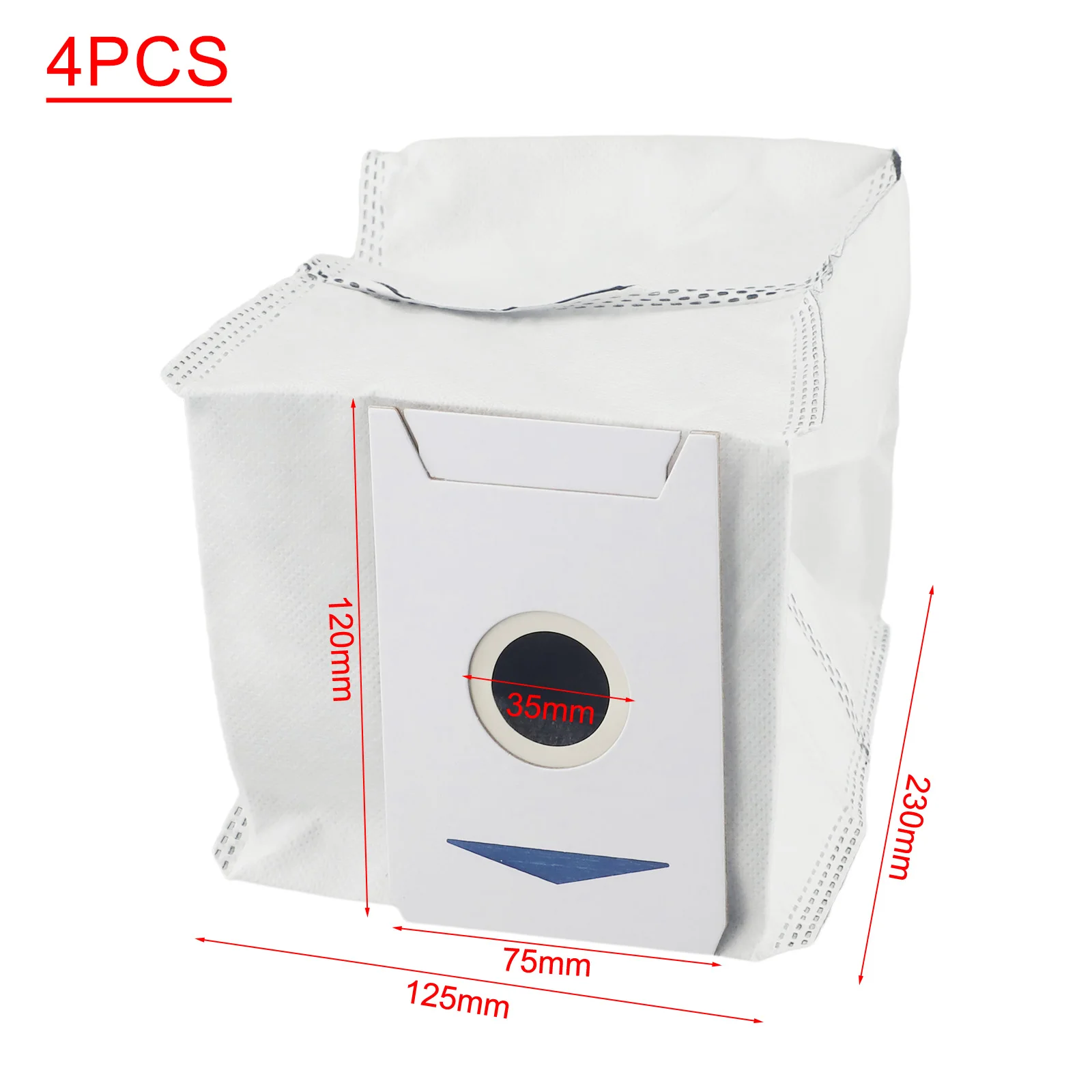 4/10pcs Dust Bag Replacement Fit For Deebot T30 PRO For Omni / T30 Max / T30 / DDX14 Robot Vacuum Cleaner Accessory