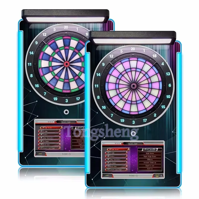 

New Hot Design Custom Made Electronic Darts Machine Darts Game Board MINI Portable Dart Board Game Machine