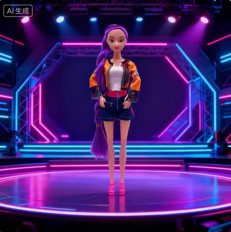 2025 جديد دمية جديدة لعبة شعبية أنيمي Kpop الشيطان هنتر عمل دمية رومي ميلا زوي دمية بلاستيكية لتقوم بها بنفسك لعبة فتاة مهرجان هدية