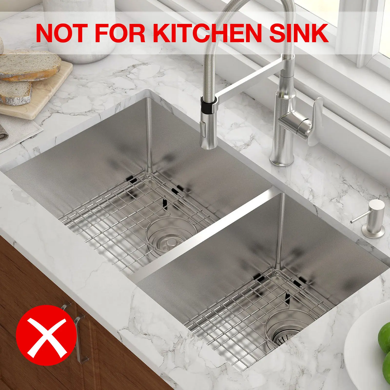 6PCS Stainless Steel Sink Strainer Cone Hair Catcher for Kitchen Bathroom Bathtub Drain Mesh Filter Screen