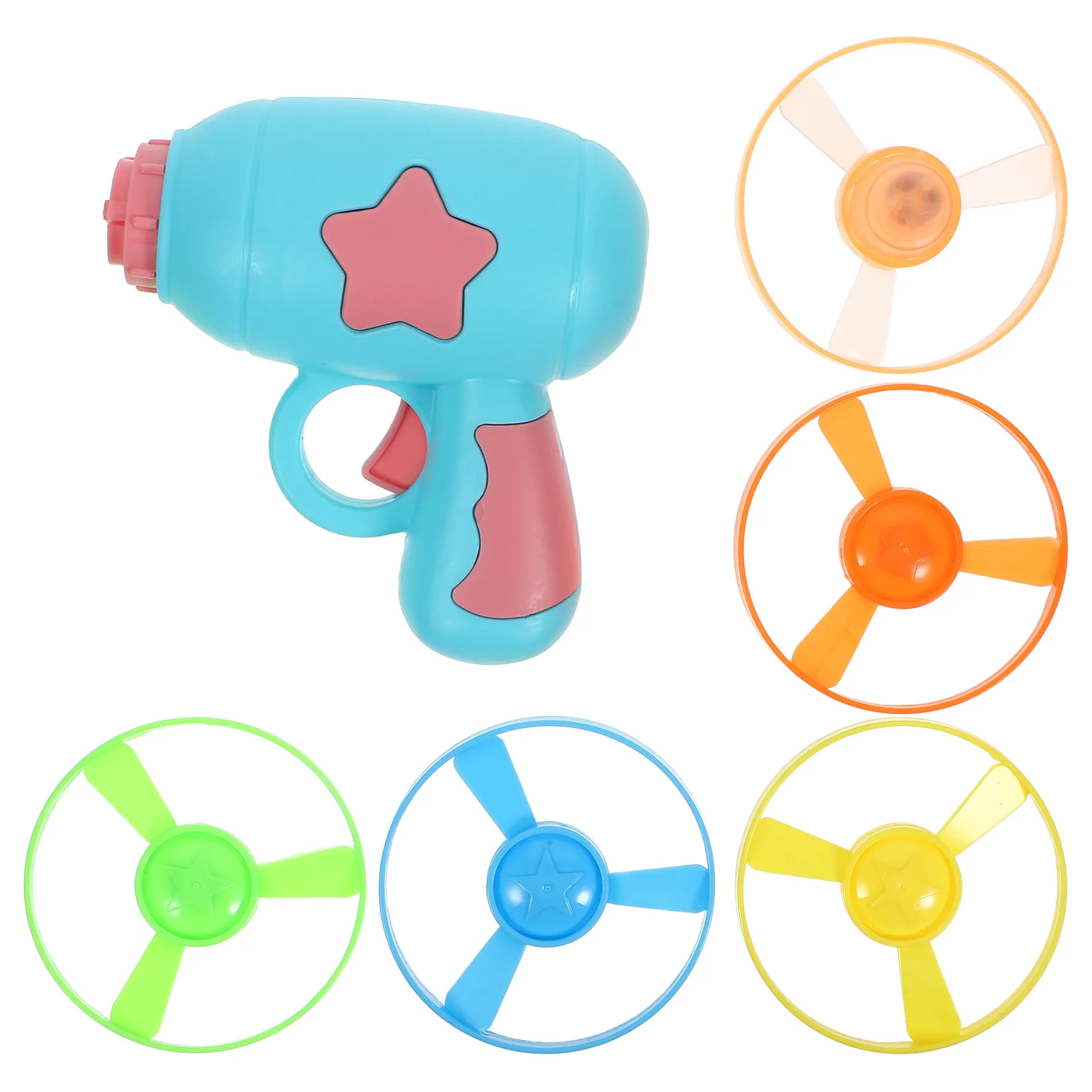 1 مجموعة القط الطائر القرص الصحن قاذفة التفاعلية مطاردة ممارسة اللعب للقطط هريرة التدريب متعة في الهواء الطلق #4