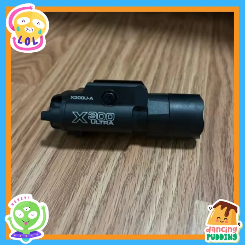 

Тактический стробоскопический светодиодный фонарь 2026 X400U X300U с высокой светоотдачей, прочный нейлоновый корпус, для крепления на 20-мм планку (реальные фото)