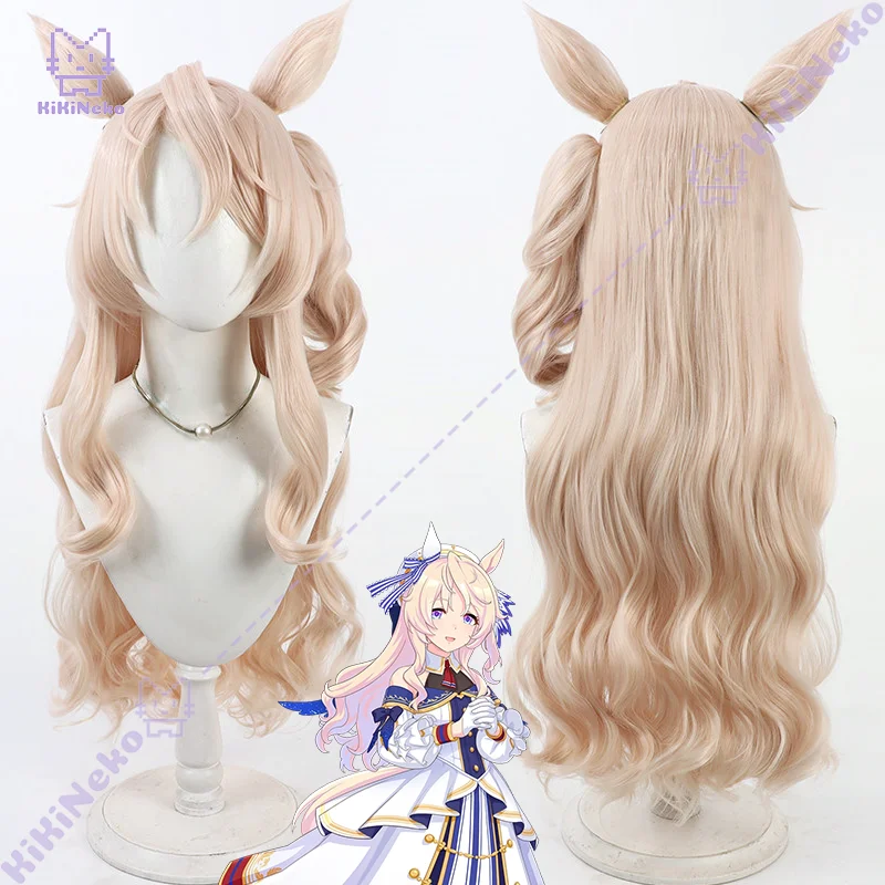 

Парик для косплея Game Umamusume Victoire Pisa, парик для косплея Pretty Derby Victoire Pisa, парик для Comicon Party, для взрослых женщин и мужчин