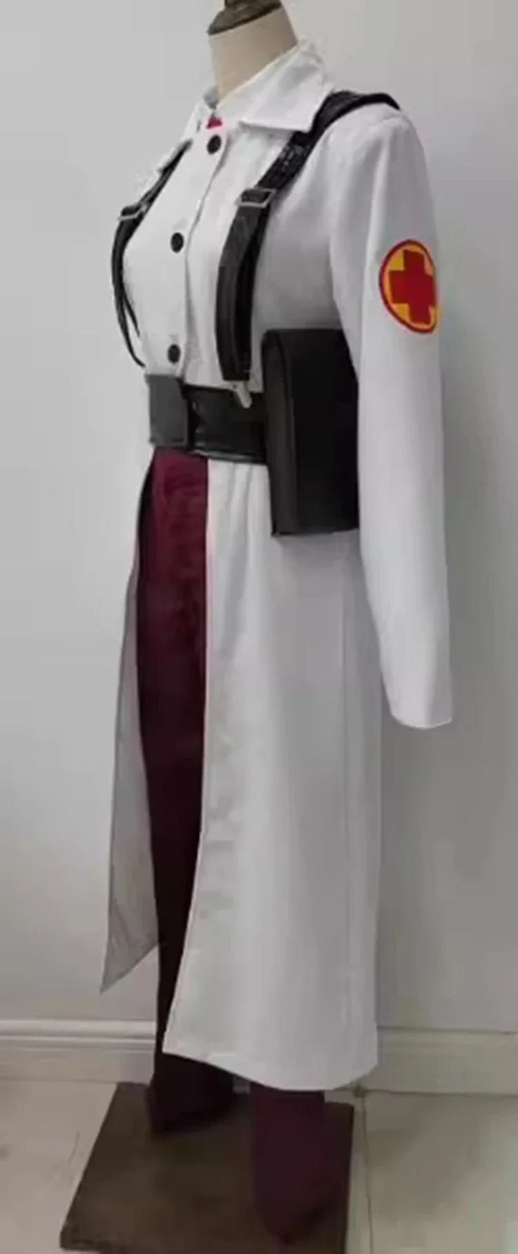 Team Fortress 2 The Medic Dr. Ludwig Uniform Outfit Cosplay Costume Halloween Theme Party 2025 Hot Sale