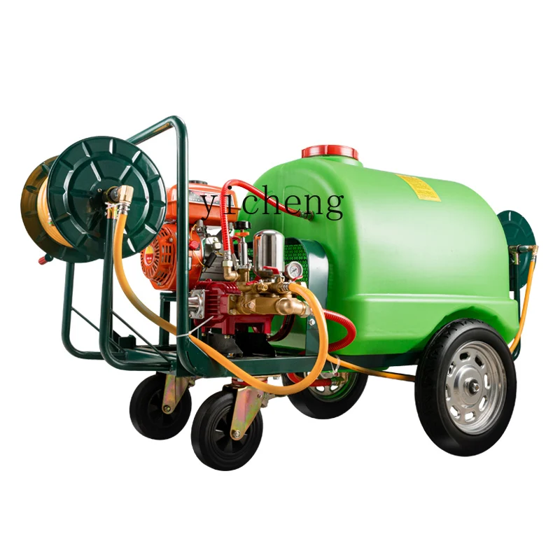 

ZC Garden Trolley Gasoline Engine Sprayer Disinfection Mist Blower Agricultural High-Pressure Pesticide Machine