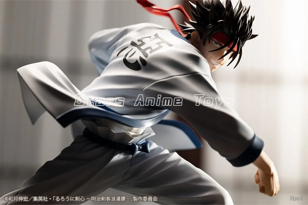 Oryginalny Kotobukiya ARTFX J Rurouni Kenshin Sagara Sanosuke 1/8 Figurka Anime Model Zabawka Prezent - Dostępny od Ręki