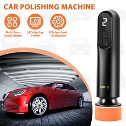 Car Polishing Machine 3 Speeds Adjustable Wireless Electric Waxing Machine 12000rpm High Speed ​​Motor USB Charging Polisher