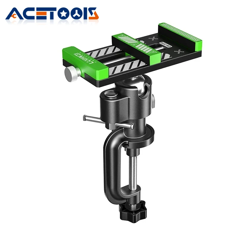 

LUOWEI LW-319 Desktop Fixture 360 Degree Free Swivel Fixation Adjustable Clamping For Mobile Phone Motherboard BGA Repair Tools