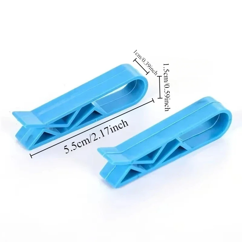 Garbage Bin Clip Household Kitchen Bathroom Office Bedroom Multifunctional Anti Slip Food Storage Garbage Bag Fixing Clip