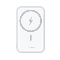 Powerbank Choetech B663 10000mAh 20W MagSafe USB-A/USB-C-White