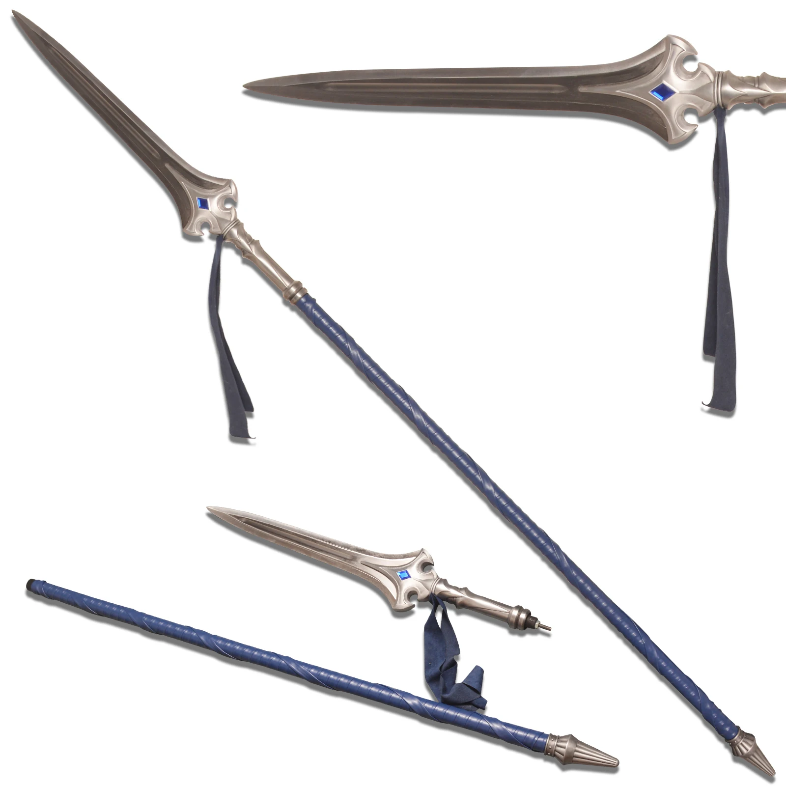 

Storm King's Soldier Spear Metal Infantry Spears Movie Role Play Props All Made of Metal For Cosplay Costume Accessories Collect