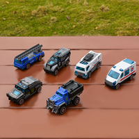 Classic Multi Style Alloy Car Series Mini Engineering Car Model Set Hot Selling Interior Decorations Boys Girls Birthday Toys