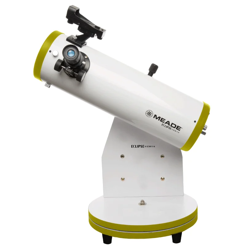 Meade mesa dob dobsonian telescópio astronômico 4.5 polegada mesa dobsonian casa decoração telescópio