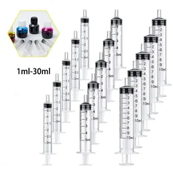 1ml-10ml Plastic Bulk Needle-Free Disposable Syringes Syringes Without Needle Syringe Glue Pet Feeding Needle Kitchen Tools