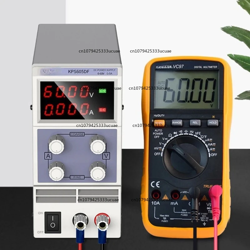 

KPS605DF 0-60V/0-5A LED Display 4 Digits adjustable DC Regulated power supply Laboratory power supply