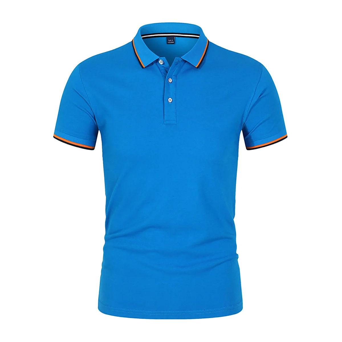 POLO Shirt Men's Short Sleeved Cross Color Collar Spring Summer Team Workwear Customization Multiple Colors Choose From
