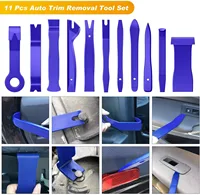 7/8/11/12Pcs Car Door Clip Car Disassembly Tools Set DVD Stereo Refit Kits Interior Plastic Trim Panel Dashboard Removal Tools 2