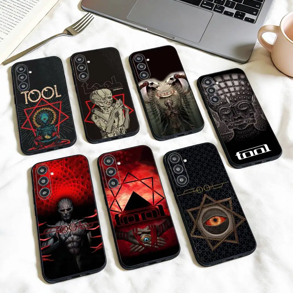 

cool B-Band T-Tool S-Schism phone Case For Samsung Galaxy A73,A72,A71,A70,A53,A52,A51,Others Soft Black Shell