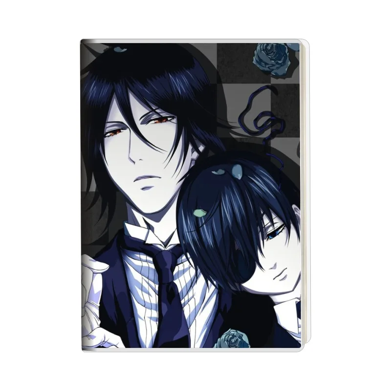 65PCS Sebastian Michaelis Charles Phantomhive Popular Animation Two-dimensional Peripheral Student Gifts Exquisite Notebook