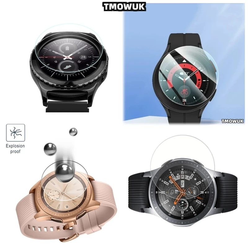 

For Samsung Gear Sport Gear 2 3 4 zero Anti-Glare Tempered Glass Screen protector 9H Hardness Anti-Scratch Premium