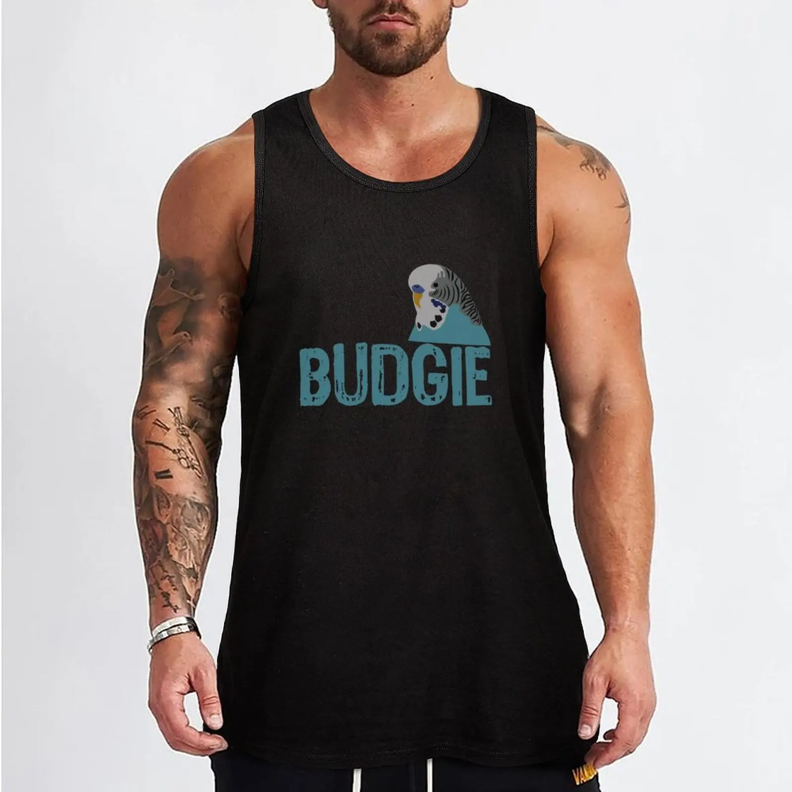 I am a passionate budgie owner Tank Top sleeveless Gym wear