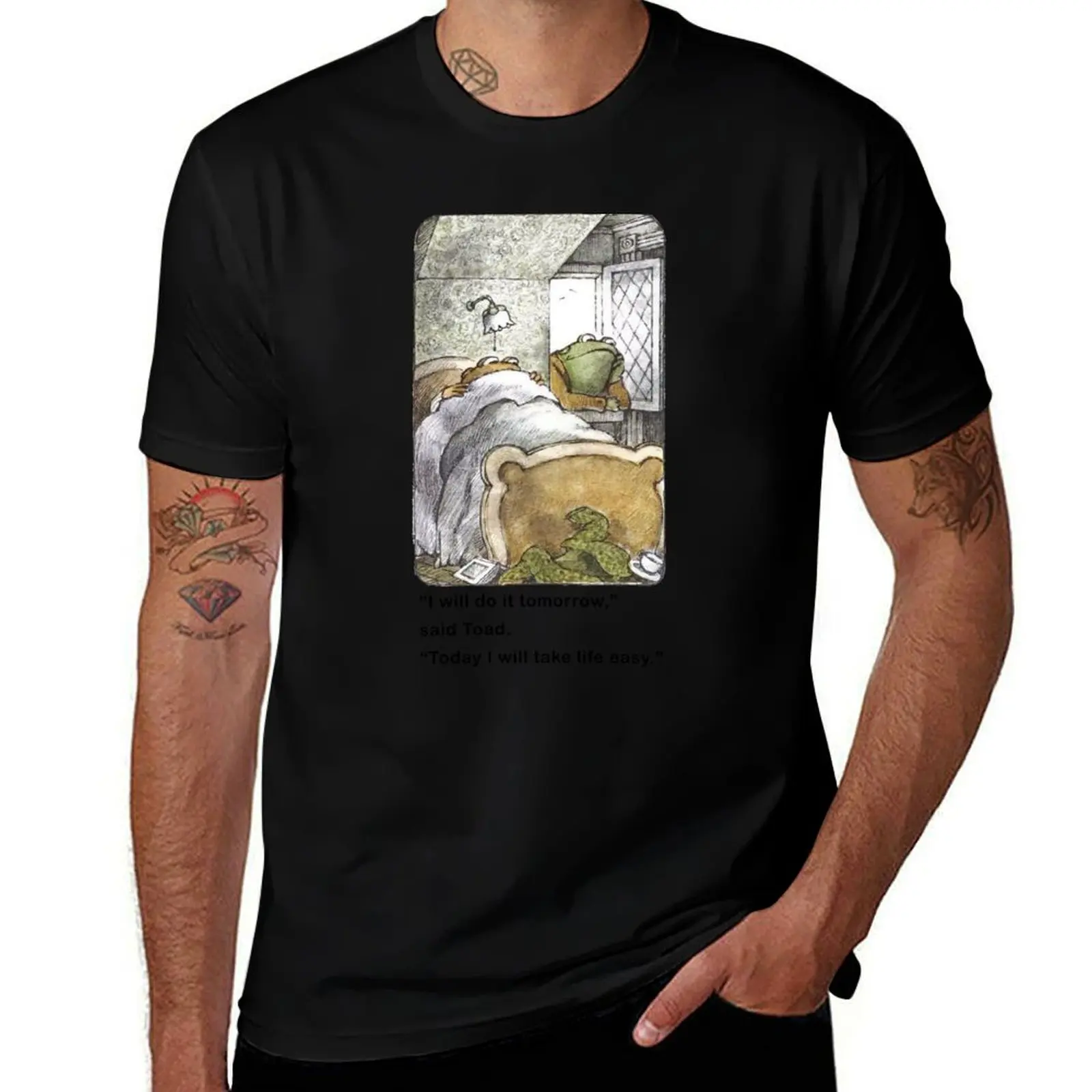 Frog and Toad T-Shirt Comfortable Work Wear Tee