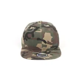 New Plain Outdoor Sun Hat Hip Hop Cap Flat Baseball Cap Snapback Hat Camouflage Hat