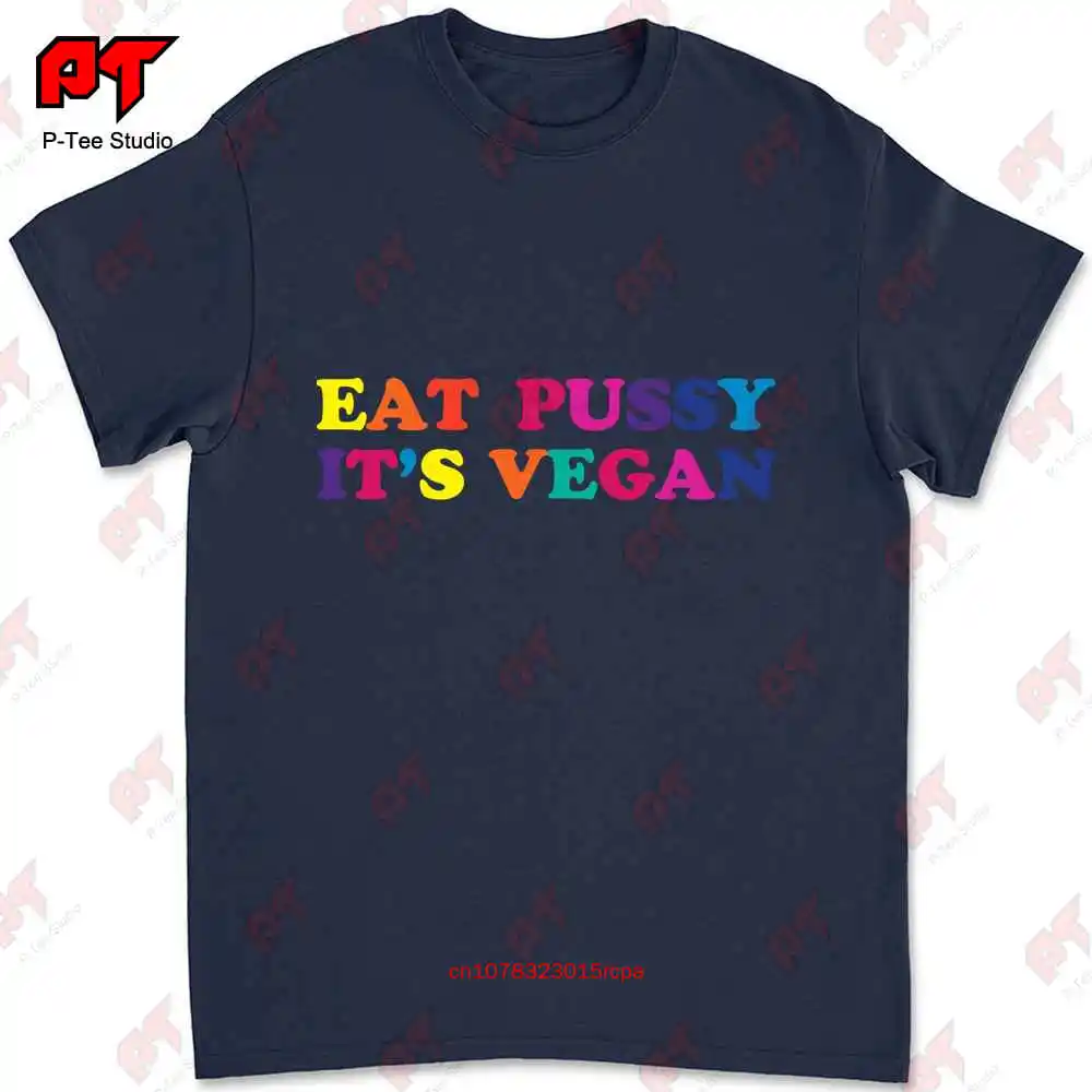 Eat Pussy Its Vegan T Shirt Y2K Aesthetic ZMXI