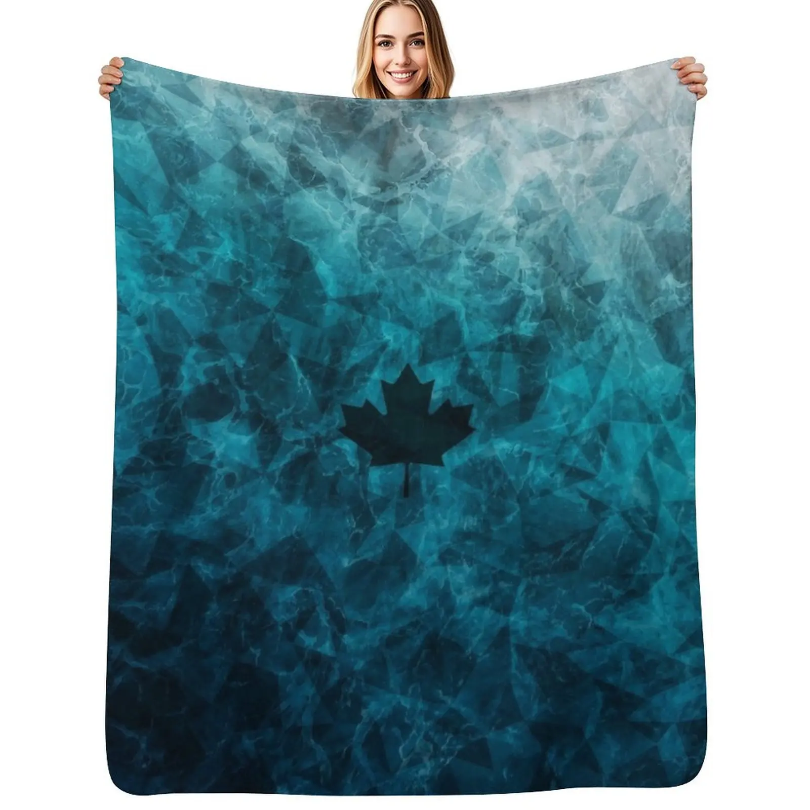 

Black Ice - JTF2[Roufxs-RB] Throw Blanket Blankets For Sofas Bed Fashionable bed plaid Blanket