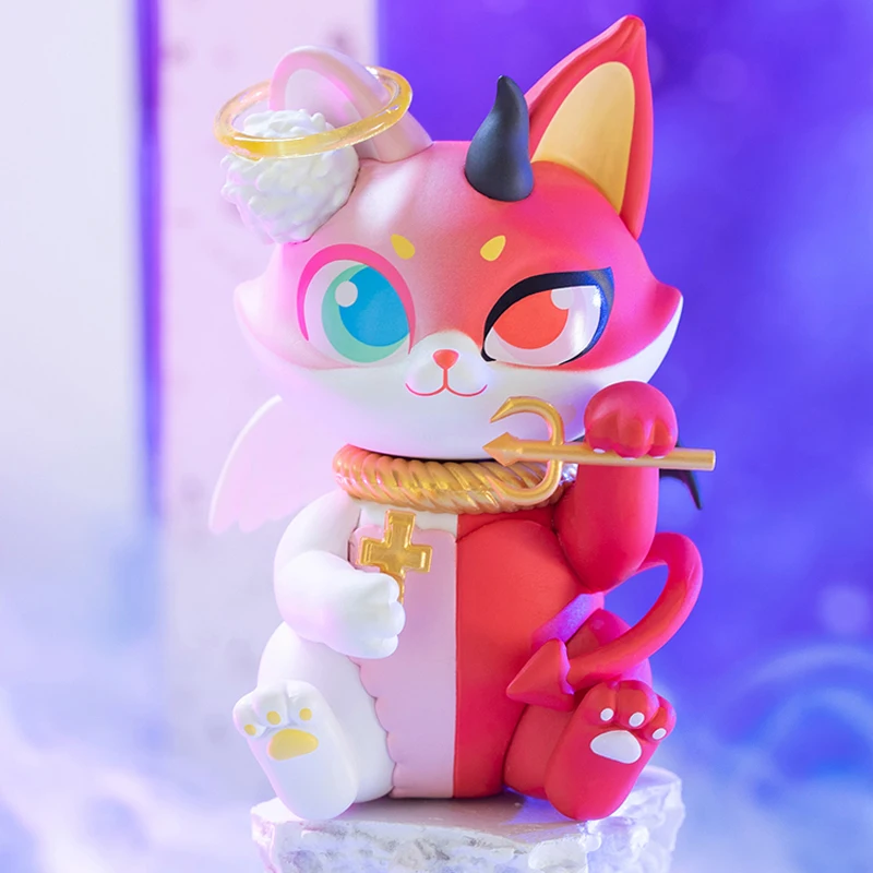 Superhot CASSY Cat 12 Constellations  Toys Mistery Caja MisteriosaCaixa Surprise Figure Kawaii Model BirthdayGift Tabletop