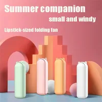 2000mAh Mini Portable Fan USB Rechargeable Handheld Desktop Fan Quiet Foldable Office Home Handy Power Bank Cooler Collapsible