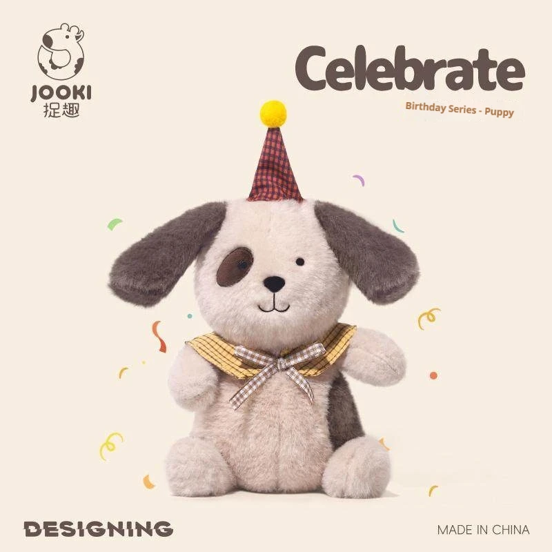 

Мягкая игрушка-собака JOOKI Celebrate Series, плюшевая подушка для сна, подарок на день рождения для девочки