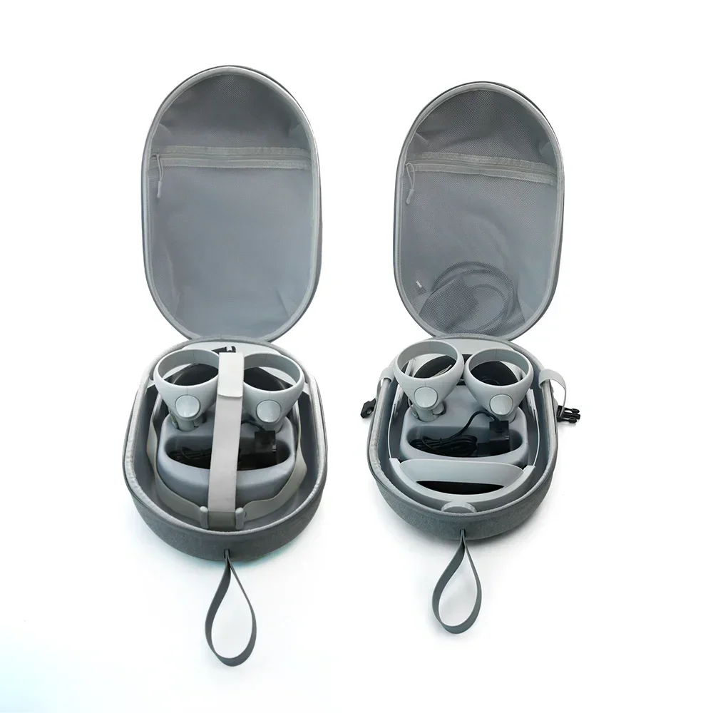 حقيبة حمل محمولة للنظارات ، تخزين نظارات الواقع الافتراضي ، مقبض خوذة ، حقيبة إيفا ، السفر ، متوافق مع ميتا كوة 3 ، Quest3 ، VR ، TY-3817